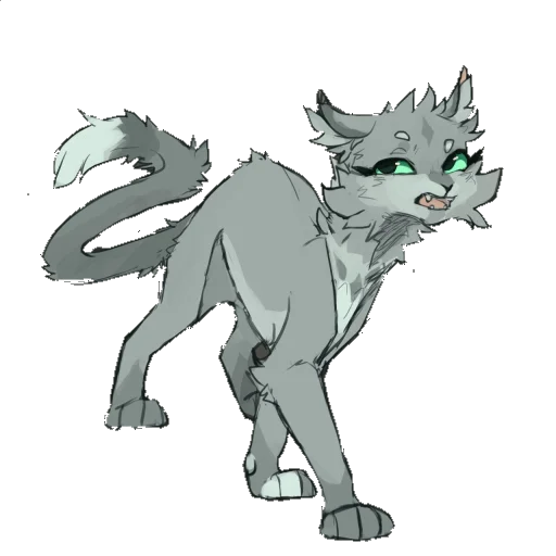 🐱 Стикер «Gray Pillow» для Telegram
