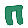 🫶 Эмодзи «Green - зелёные буквы» для Telegram