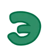 🦁 Эмодзи «Green - зелёные буквы» для Telegram