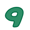 9️⃣ Эмодзи «Green - зелёные буквы» для Telegram