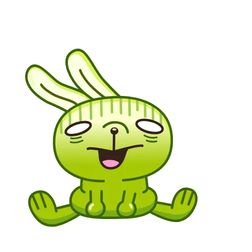 Стикер 24 Green Bun