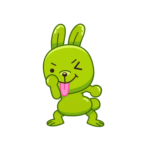 Стикер 36 Green Bun