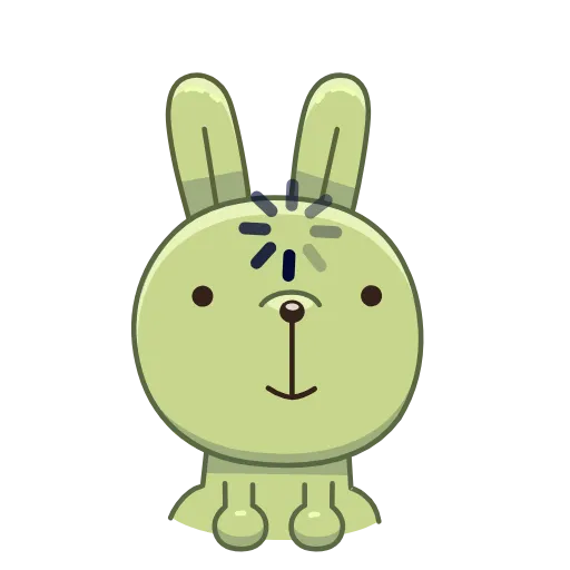 Стикер 16 Green Bun