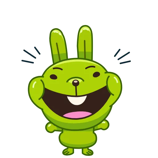 Стикер 8 Green Bun