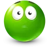 Стикер 10 Green Face Emoji