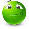Стикер 3 Green Face Emoji