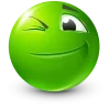 Стикер 2 Green Face Emoji