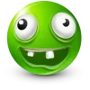 Стикер 49 Green Face Emoji