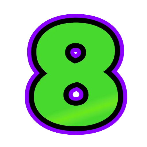 Стикер 61 Green Fox Games