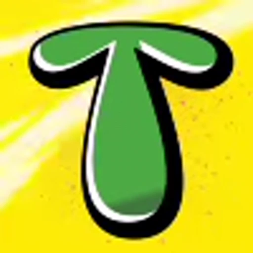 😉 Эмодзи «Зеленые буквы» для Telegram