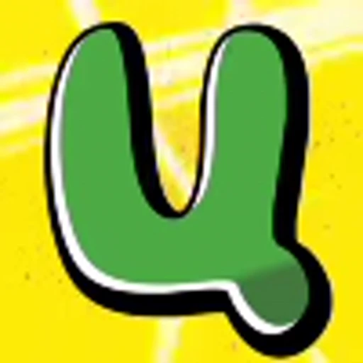 😚 Эмодзи «Зеленые буквы» для Telegram