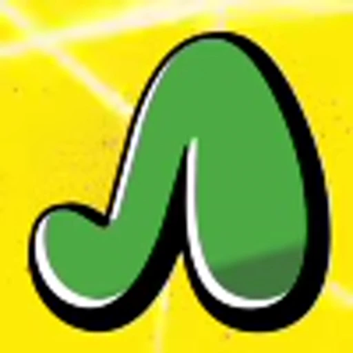 ❤️ Эмодзи «Зеленые буквы» для Telegram