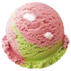 🤩 Эмодзи «⠀ ⠀ ⠀Green & pink» для Telegram