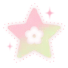 🤩 Эмодзи «⠀ ⠀ ⠀Green & pink» для Telegram