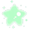 Стикер 12 💚 Green - зелёные эмодзи