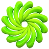 Стикер 24 Greenpi