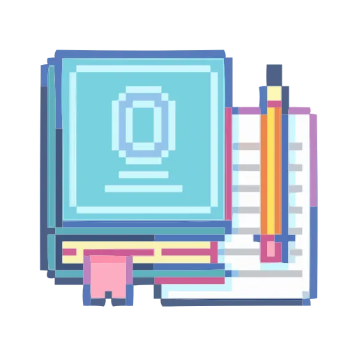 📔 Эмодзи «Тетрадь в клеточку» для Telegram