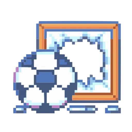⚽️ Эмодзи «Тетрадь в клеточку» для Telegram