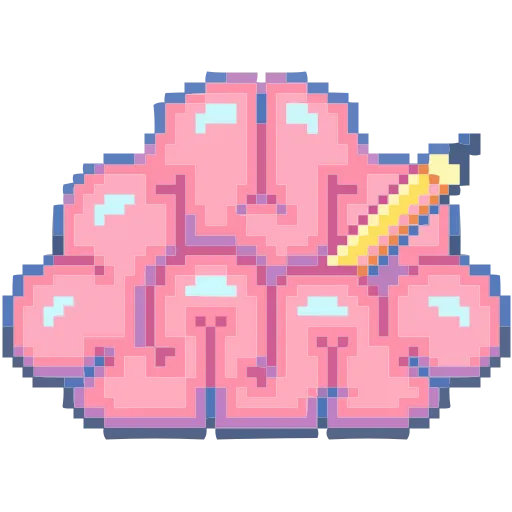 🧠 Эмодзи «Тетрадь в клеточку» для Telegram