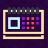 Стикер 7 Grid Theme