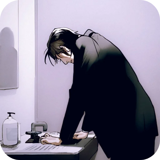 😓 Стикер «Coffin Jackson» для Telegram