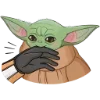 Стикер 41 Малыш Грогу - Ba emoji