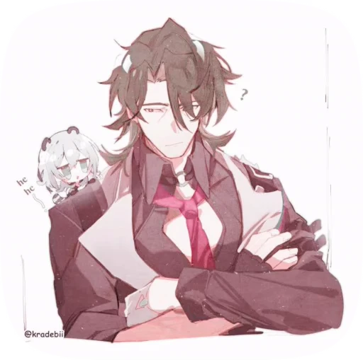 ⚔ Стикер «gallagher hsr» для Telegram