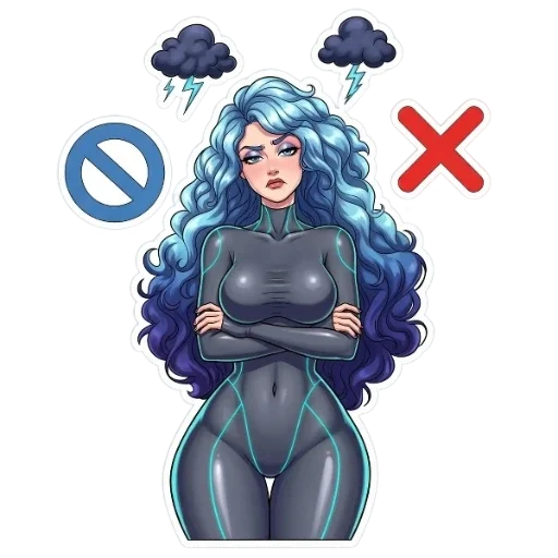 👎 Стикер «Свежие арты по Грёзам» для Telegram