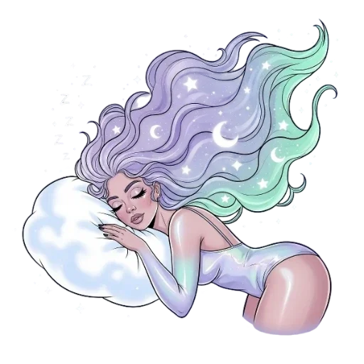 😴 Стикер «Свежие арты по Грёзам» для Telegram