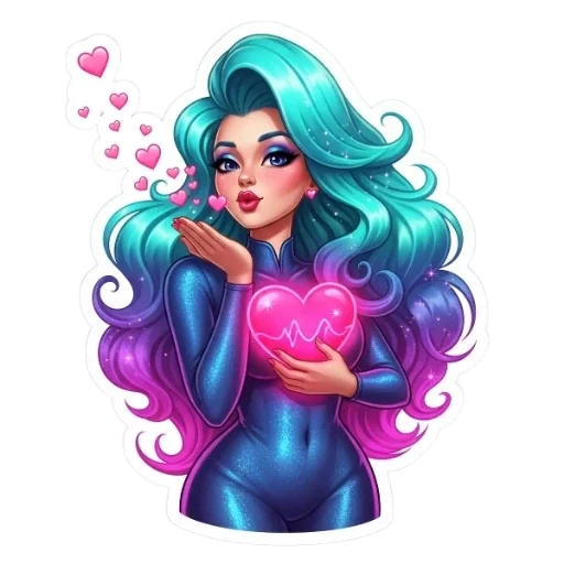 😍 Стикер «Свежие арты по Грёзам» для Telegram