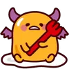 Стикер 43 Gudetama