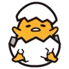 Стикер 13 Gudetama
