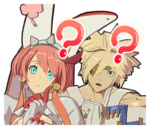 ❓ Стикер «GUILTY GEAR Xrd - REVELATOR-» для Telegram