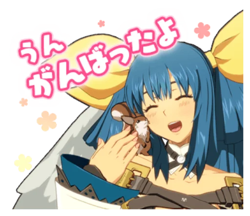 🤗 Стикер «GUILTY GEAR Xrd - REVELATOR-» для Telegram