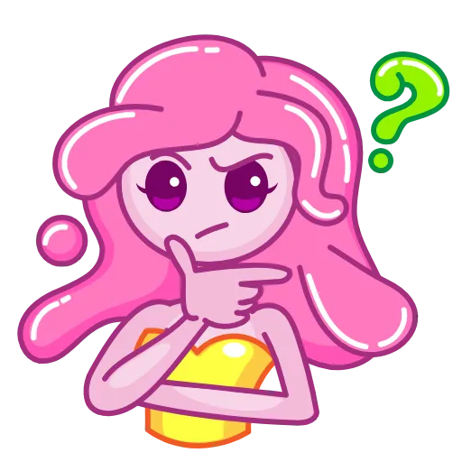 🧐 Эмодзи «Gum Girl» для Telegram