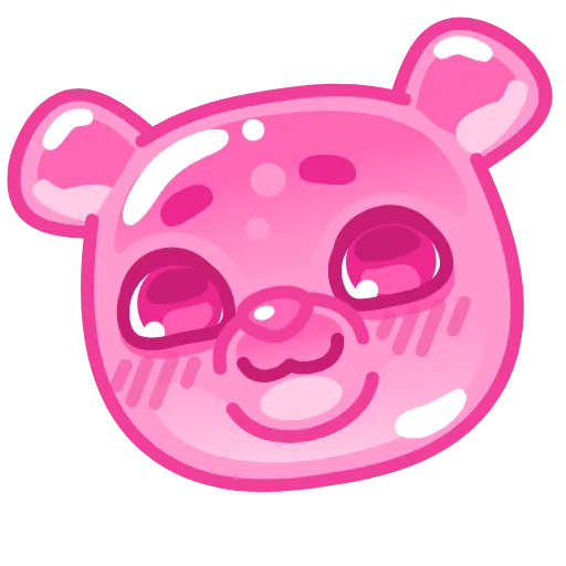 Стикер 3 Gummy Bears Emoji