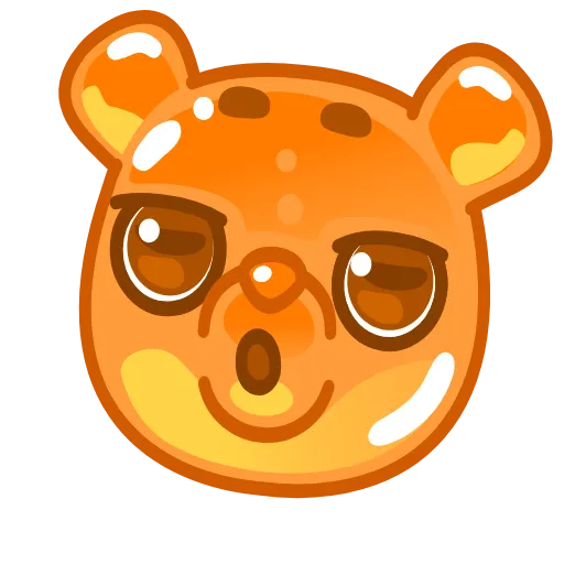 Стикер 8 Gummy Bears Emoji
