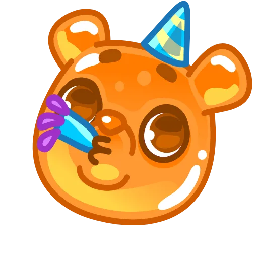 Стикер 7 Gummy Bears Emoji