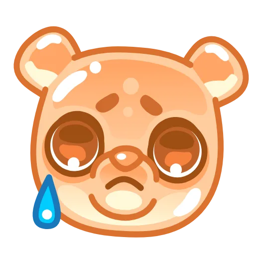 Стикер 9 Gummy Bears Emoji