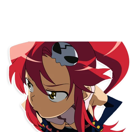 😠 Стикер «Gurren Lagann» для Telegram