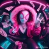 Стикер 19 Гвен Стейсиgwen Stacy