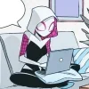 Стикер 14 Гвен Стейсиgwen Stacy