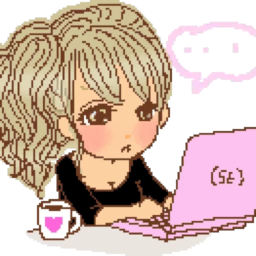 Стикерпак Deco Gal Souzai для Telegram