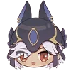 Стикер 38 Genshin Impact #game #cute