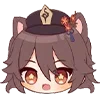Стикер 14 Genshin Impact #game #cute