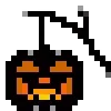 Стикер 45 🌟 Pixel Halloween