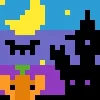 Стикер 27 🌟 Pixel Halloween