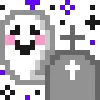 Стикер 22 🌟 Pixel Halloween