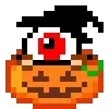 Стикер 7 🌟 Pixel Halloween