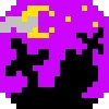 Стикер 12 🌟 Pixel Halloween